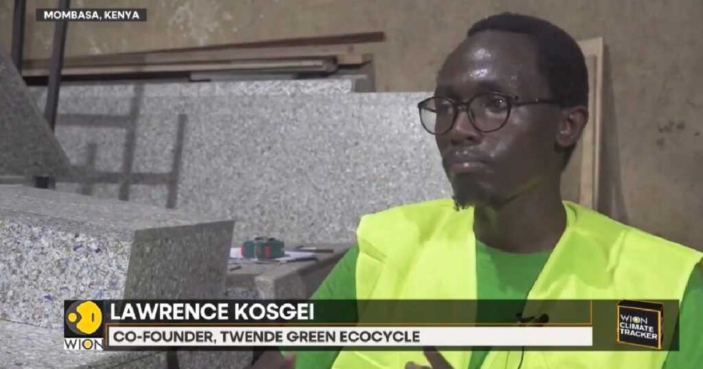 Twende Green Ecocycle was featured on WION International News